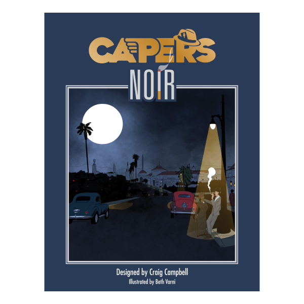 CAPERS Noir RPG Supplement Softcover