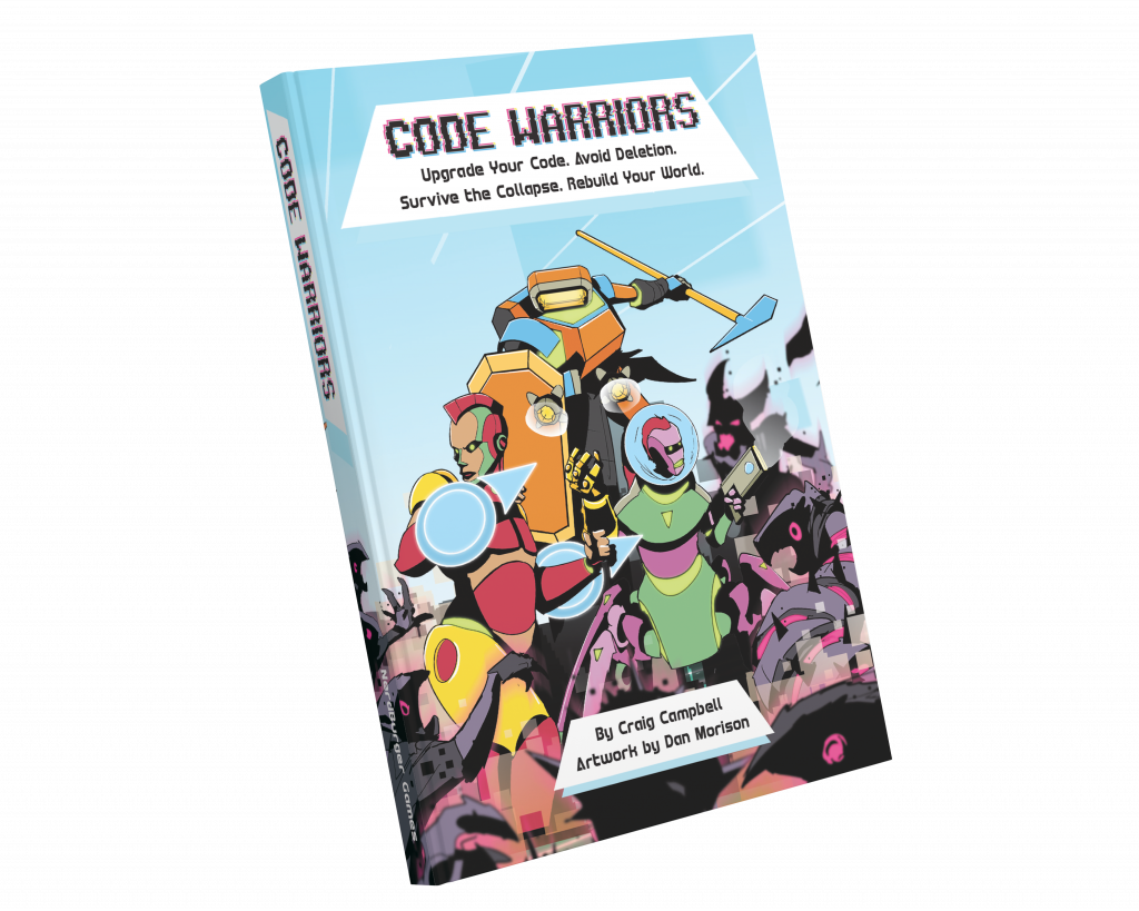 Code Warriors RPG Hardcover - NerdBurger Games